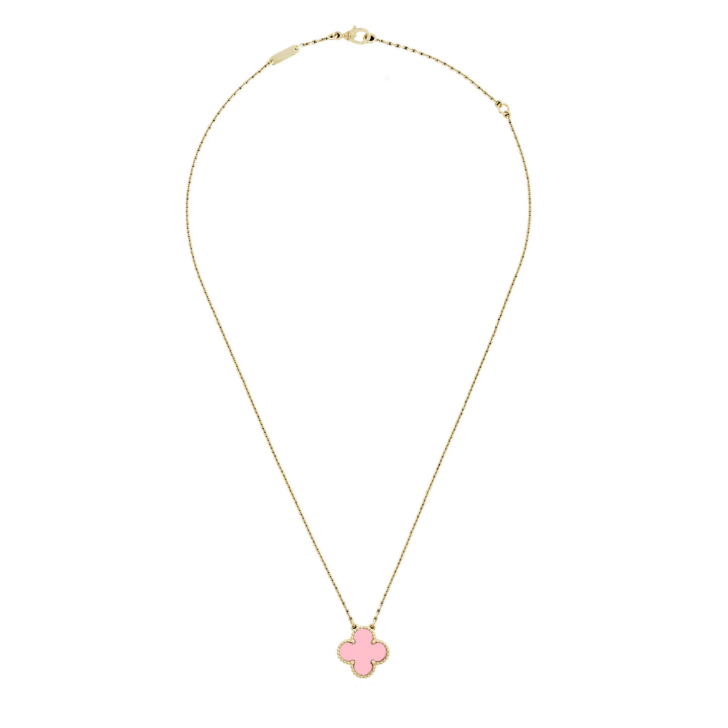 Clover Four Leaf Necklace 925 Silver 18k Gold Plated - Multiple Colours Available