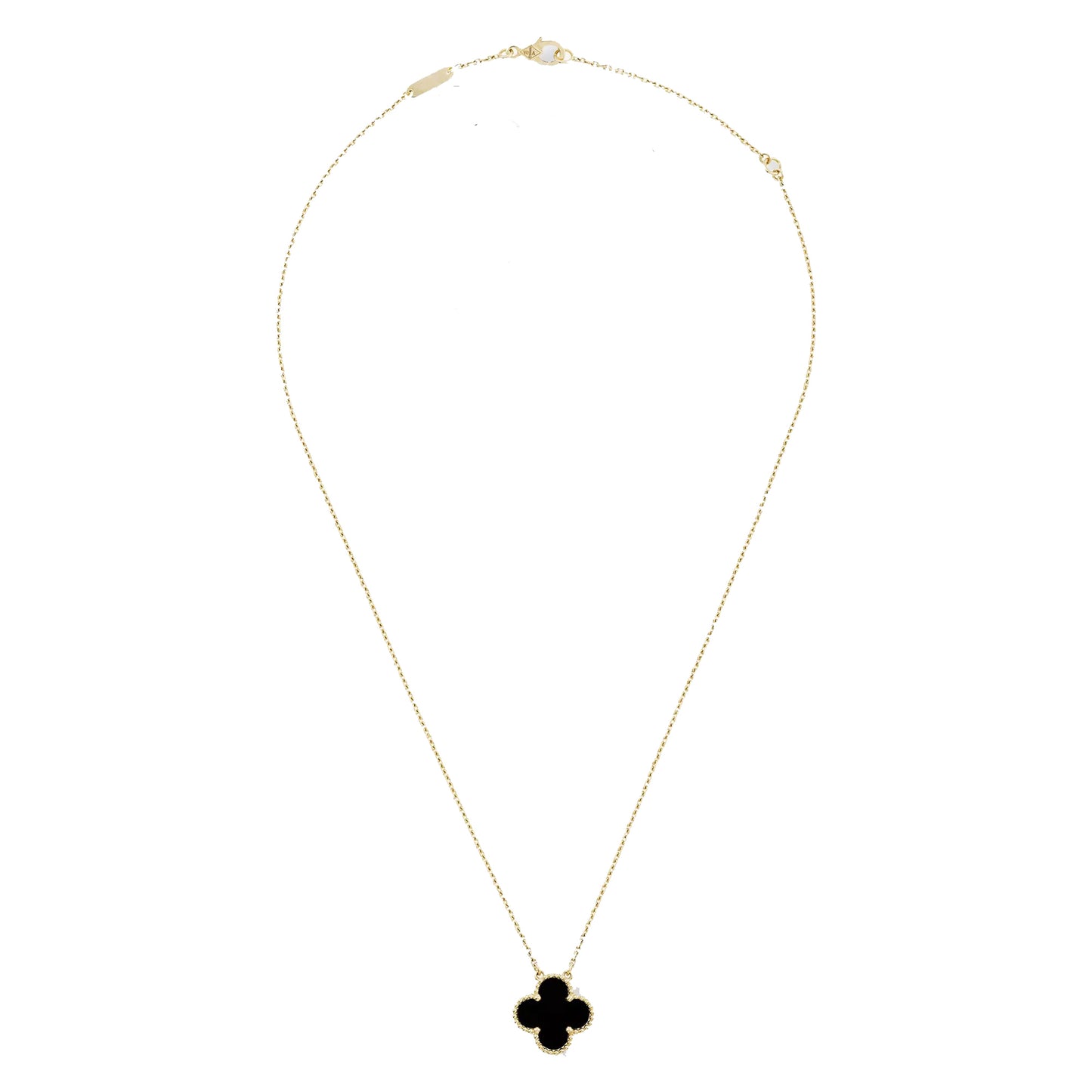 Clover Four Leaf Necklace 925 Silver 18k Gold Plated - Multiple Colours Available